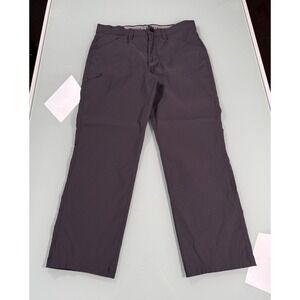 ORVIS Pants Men's 36x28 Gray Tech Performance Water Repellent Stretch